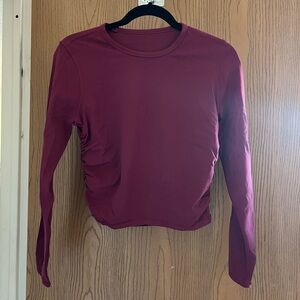 Lululemon cropped long sleeve